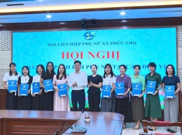Phúc Thọ: Ra mắt 22 Chi hội Phụ nữ khối trường học