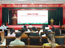 Xã Thiên Lộc tổ chức Hội nghị tập huấn, hướng dẫn sử dụng hệ thống HanoiWork
