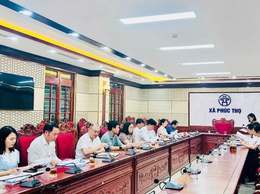 Phúc Thọ thông báo Nghị quyết giám sát về bảo vệ môi trường và quản lý trật tự đô thị trên địa bàn xã