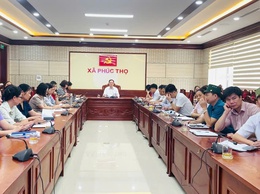 Phúc Thọ tiếp sóng Hội nghị phổ biến, quán triệt các văn kiện, nghị quyết về công tác kiểm tra, giám sát, kỷ luật của Đảng