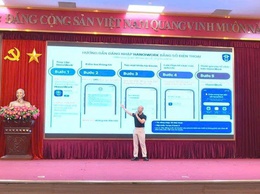 Xã Phúc Thọ tập huấn nền tảng làm việc số Hanoiwork