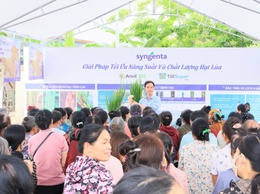 Công ty TNHH Syngenta phối hợp với Trung tâm Dịch vụ tổng hợp xã Thư Lâm tổ chức Hội nghị tọa đàm “Giải pháp tối ưu năng suất và chất lượng hạt lúa”