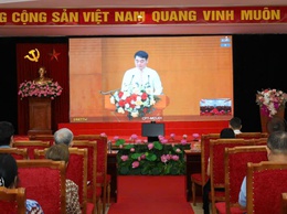 Đảng ủy phường Bồ Đề tổ chức tiếp sóng hội nghị toàn quốc phổ biến quán triệt Nghị quyết số 05-NQ/TW ngày 07/4/2026 và Quy định số 21-QĐ/TW ngày 11/4/2026 của Ban Chấp hành Trung ương Đảng.