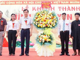 Lễ khánh thành Đình Yên Lạc, xã Hoà Phú
