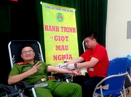 Lan tỏa nghĩa tình từ những giọt máu hồng của Công an xã Liên Minh