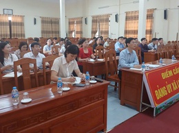 Tiếp sóng Hội nghị phổ biến, quán triệt và triển khai thực hiện các văn kiện, nghị quyết về công tác kiểm tra, giám sát, kỷ luật của Đảng