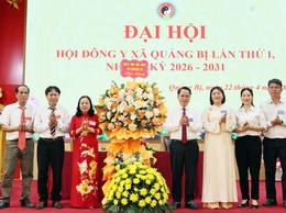 Đại hội Hội Đông y xã Quảng Bị lần thứ I, nhiệm kỳ 2026-2031: Phát huy vai trò y học cổ truyền trong chăm sóc sức khỏe nhân dân