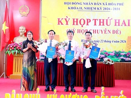 HĐND xã Hòa Phú: Tổ chức Kỳ họp chuyên đề - Kỳ họp thứ II, nhiệm kỳ 2026 -2031