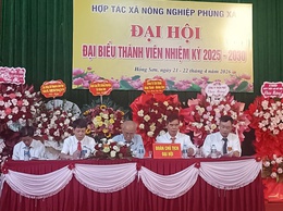 Đại hội Hợp tác xã Nông Nghiệp Phùng Xá tổ thành công, đề ra hướng phát triển trong nhiệm kỳ mới