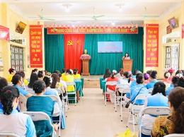 Hội LHPN xã Phú Nghĩa giao ban công tác Hội quý I, triển khai nhiệm vụ công tác Hội quý II năm 2026