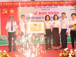 Thôn Ngọc Phúc xã Kiều Phú tổ chức Lễ đón Bằng công nhận Di tích lịch sử văn hoá cấp Thành phố miếu Vườn Nở