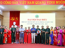 Hội Cựu Thanh niên xung phong xã Kiều Phú tổ chức thành công Đại hội đại biểu lần thứ I, nhiệm kỳ 2026 - 2031