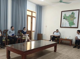 UBMTTQ xã Hòa Lạc: Làm việc với họ giáo Thạch Hòa, tạo đồng thuận trong GPMB Dự án Khu Công nghệ cao