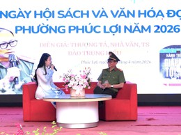 Phường Phúc Lợi lan tỏa tình yêu sách và văn hóa đọc