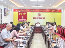XÃ THẠCH THẤT THAM DỰ HỘI NGHỊ TRỰC TUYẾN KHẮC PHỤC “ĐIỂM NGHẼN” VỀ AN TOÀN THỰC PHẨM NĂM 2026