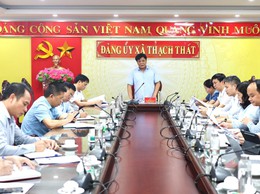 THẠCH THẤT: GIAO BAN BAN CHỈ ĐẠO THỰC HIỆN QUY CHẾ DÂN CHỦ Ở CƠ SỞ QUÝ I, TRIỂN KHAI NHIỆM VỤ TRỌNG TÂM QUÝ II/2026