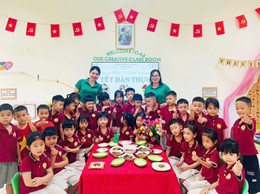 HOẠT ĐỘNG TRẢI NGHIỆM LÀM BÁNH TRÔI ĐÓN TẾT HÀN THỰC
