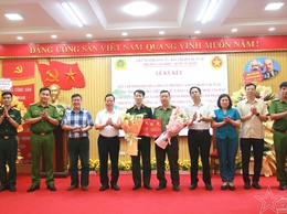 PHƯỜNG VĂN MIẾU - QUỐC TỬ GIÁM: KÝ KẾT QUY CHẾ PHỐI HỢP CÔNG AN - QUÂN SỰ 