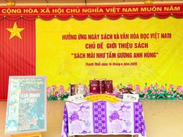 Thạch Thất: Lan tỏa văn hóa đọc, hướng về kỷ niệm 51 năm Ngày Giải phóng miền Nam tại các trường Tiểu học trên địa bàn