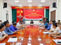 MTTQ xã Đoài Phương giao ban thanh tra nhân dân, giám sát đầu tư của cộng đồng quy II năm 2026