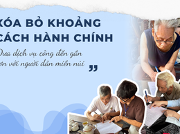 Xóa bỏ khoảng cách hành chính: Đưa dịch vụ công đến với người dân miền núi