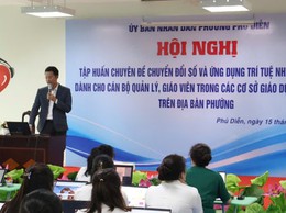 Phường Phú Diễn đẩy mạnh ứng dụng trí tuệ nhân tạo trong giáo dục mầm non