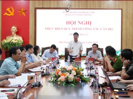 Bát Tràng thực hiện quy trình công tác cán bộ, kiện toàn Ban Chấp hành Đảng bộ xã nhiệm kỳ 2025-2030