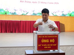 Xã Bát Tràng phát động ủng hộ Quỹ 