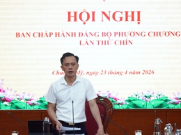 Hội nghị lần thứ Chín Ban Chấp hành Đảng bộ phường Chương Mỹ khóa I, nhiệm kỳ 2025–2030
