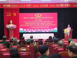 Hội Cựu chiến binh phường Phú Lương kỷ niệm 51 năm Ngày Giải phóng miền Nam, thống nhất đất nước (30/4/1975 - 30/4/2026)