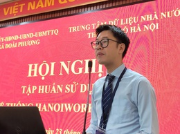 Đoài Phương: Trên 100 cán bộ dự tập huấn sử dụng hệ thống HanoiWork