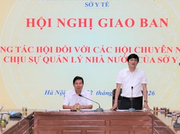 Để các hội chuyên ngành trở thành trung tâm kết nối tri thức, dẫn dắt chuyên môn trong phát triển y tế Thủ đô