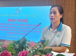 Hội LHPN xã Bất Bạt sơ kết công tác Hội quý I, phát động đợt thi đua cao điểm chào mừng Đại hội đại biểu phụ nữ toàn quốc lần thứ XIV