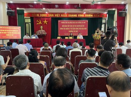 HĐND phường Tây Mỗ tiếp xúc cử tri chuyên đề về công tác quản lý, sử dụng tài sản công trên địa bàn phường