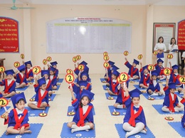 Liên hoan “Bé khỏe – Bé ngoan” tại Trường Mầm non Bạch Hạ