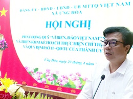 Ứng Hoà triển khai Chỉ thị số 09-CT/TU của Thành ủy Hà Nội và các quy định mới về công tác cán bộ, công chức.