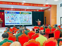 Hội Cựu chiến binh xã Thư Lâm sơ kết đợt thi đua cao điểm chào mừng các sự kiện chính trị trọng đại của đất nước, triển khai nhiệm vụ trọng tâm năm 2026