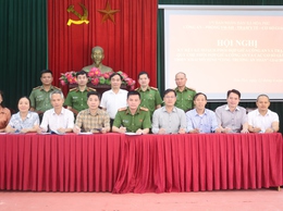 Hội nghị ký kết quy chế phối hợp giữa lực lượng công an xã và các cơ sở giáo dục trên địa bàn