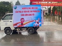 Trạm y tế xã Trần Phú triển khai tuyên truyền phòng bệnh dại