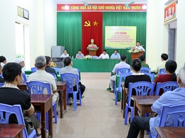 Xuân Mai đối thoại, vận động hộ gia đình, cá nhân thôn Đồng Vai bàn giao sớm mặt bằng phục vụ thi công dự án Quốc lộ 6