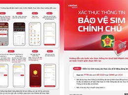 Hướng dẫn xác thực thông tin thuê bao di động