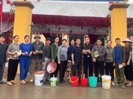  TRẠM Y TẾ XÃ BÌNH MINH TẬP HUẤN, ĐỒNG LOẠT RA QUÂN VỆ SINH MÔI TRƯỜNG, THẢ CÁ DIỆT BỌ GẬY ĐỢT 1 NĂM 2026