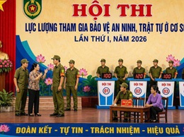 Xã Hoài Đức triển khai tham gia Hội thi “Lực lượng tham gia bảo vệ an ninh, trật tự ở cơ sở giỏi” năm 2026