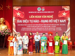 Tây Hồ rực rỡ sắc màu Liên hoan văn nghệ “Giai điệu tự hào - Rạng rỡ Việt Nam”