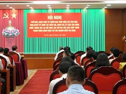 Hoài Đức dự hội nghị trực tuyến quán triệt và triển khai Nghị quyết về đổi mới, nâng cao hiệu lực công tác kiểm tra, giám sát, kỷ luật Đảng