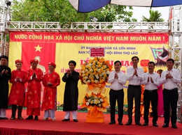 Khai mạc Lễ hội truyền thống và Lễ khánh thành dự án tu bổ, tôn tạo di tích đình Thọ Lão