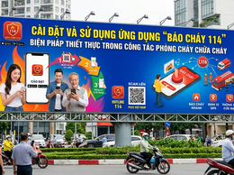 CÀI ĐẶT VÀ SỬ DỤNG ỨNG DỤNG “BÁO CHÁY 114” - BIỆN PHÁP THIẾT THỰC TRONG CÔNG TÁC PHÒNG CHÁY CHỮA CHÁY