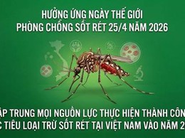 Hưởng ứng Ngày Thế giới phòng chống sốt rét 25/4 năm 2026
