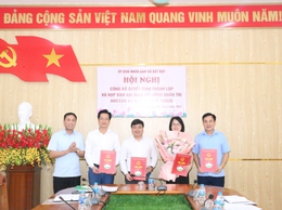 Hội nghị công bố quyết định thành lập Ban đại diện Hội đồng quản trị Ngân hàng Chính sách xã hội xã Bất Bạt và đánh giá hoạt động tín dụng chính sách quý I, triển khai phương hướng, nhiệm vụ quý II năm 2026