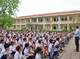 Quảng Oai đẩy mạnh tuyên truyền phòng, chống đuối nước cho học sinh trước dịp hè